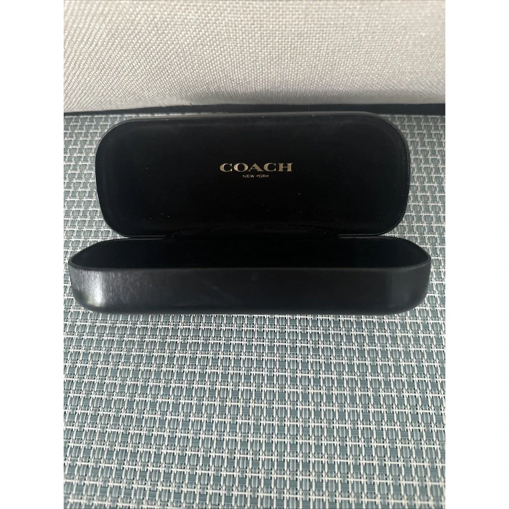 Coach New York Black Hard Eyeglasses Sunglasses Case Only